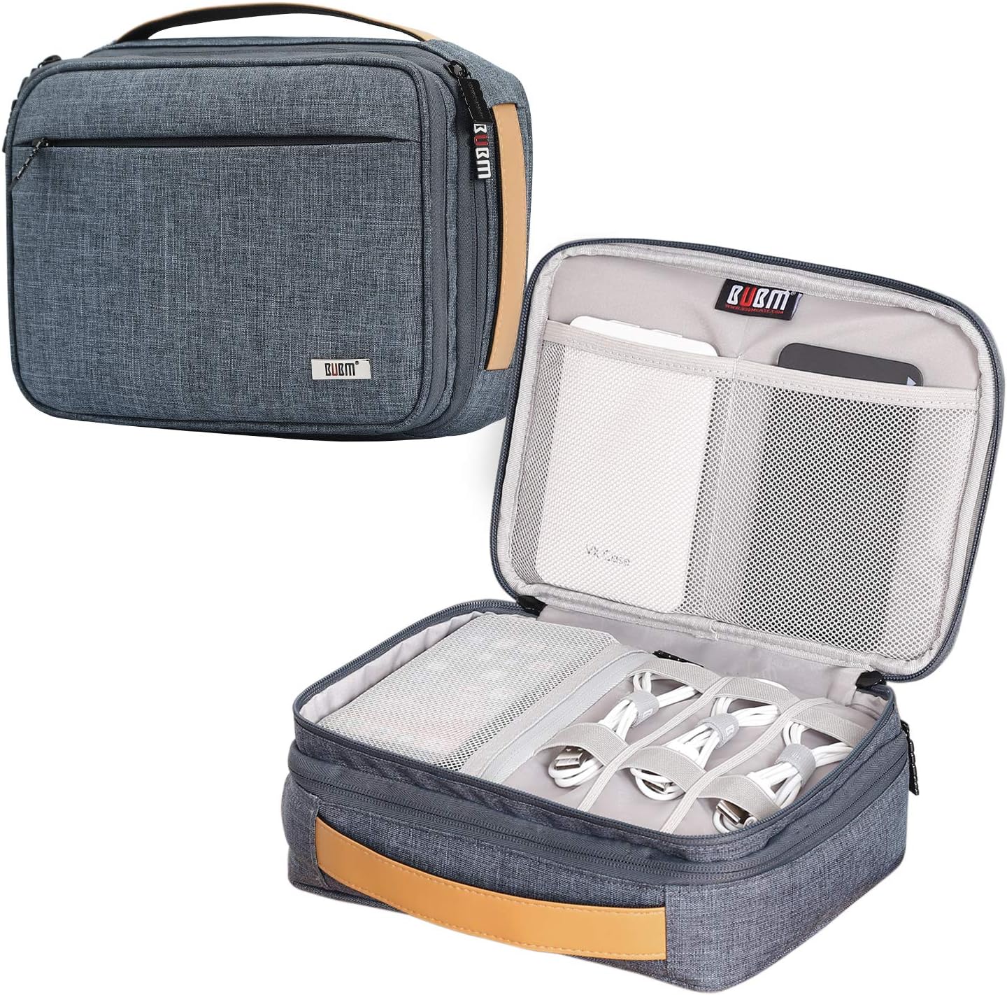 BUBM DoubleLayer Travel Electronic Organizer, Universal