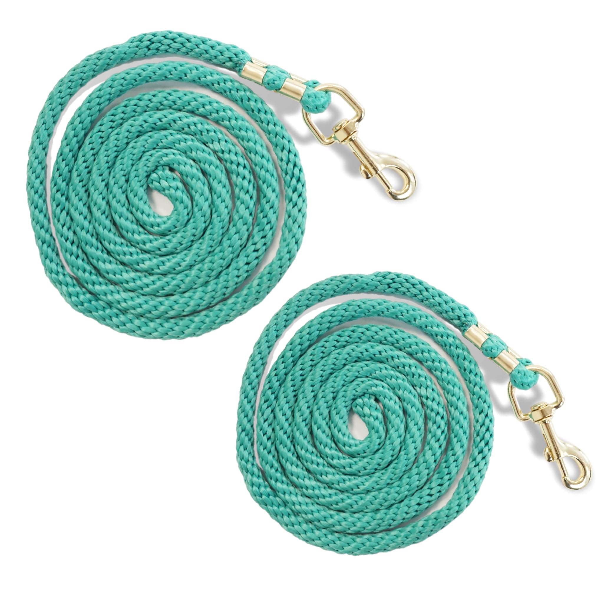 Pferdelinis Horse Lead Rope - 7.87 ft, Turquoise, Animal Pattern