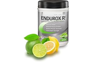 Endurox R4 by PacificHealh - All Natural Post Workout Recovery Drink Mix with Protein + Carbs & Electrolytes - For Faster Recovery, Reduced Soreness & Muscle Rebuilding - 14 Servings (Lemon Lime)
