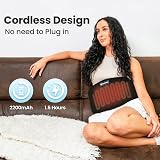 COMFIER Cordless Heating Pad for Back Pain Relief 58 Inch Belt view 3