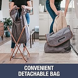 CleverMade Collapsible Laundry Hamper X-Frame