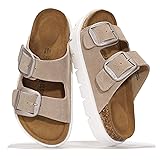Project Cloud Genuine Leather Platform Sandals