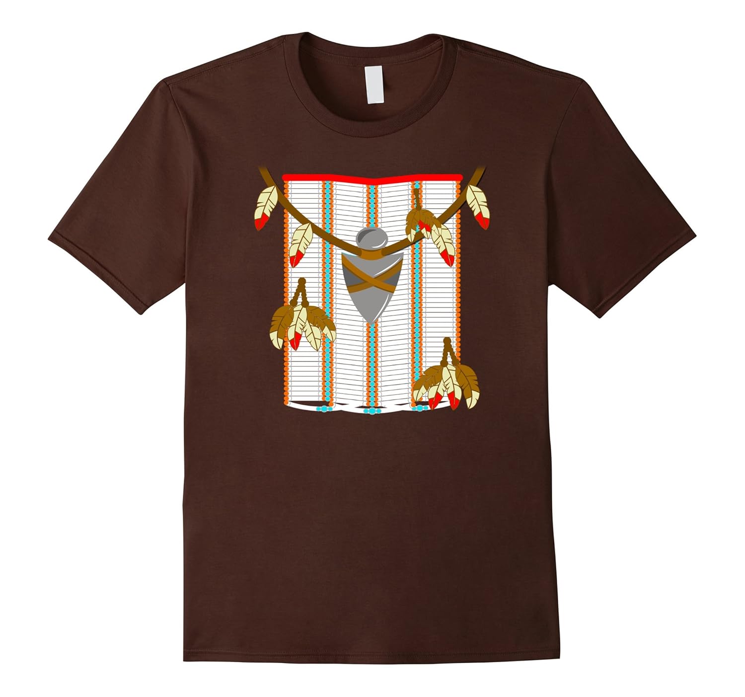 Indian Costume Shirt One sided Halloween-ANZ