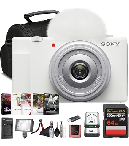 Amazon.com : Sony ZV-1 Digital Vlogging Camera White (DCZV1/W