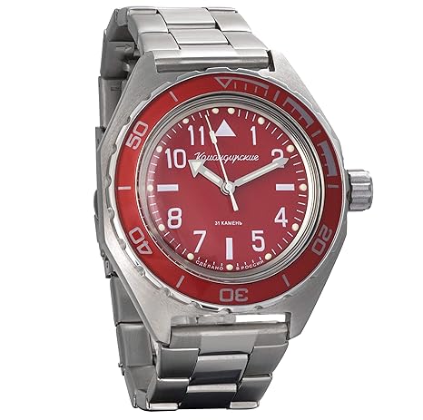 Vostok Komandirskie Military Russisch Mechanische Automatik Herren-Armbanduhr 2416B/650840