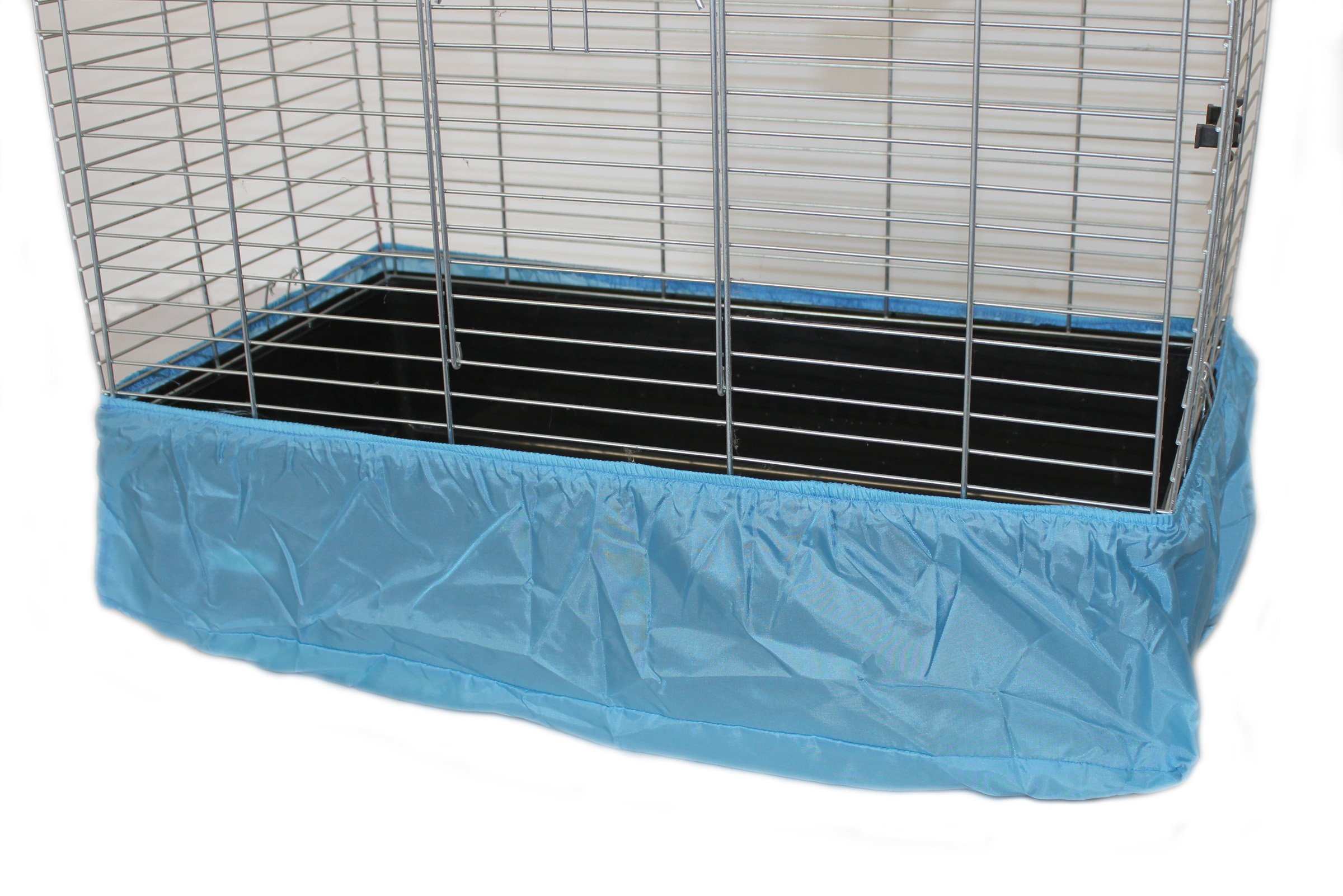 Cosipet Oblong Cage Tidy, Medium, Sky Blue