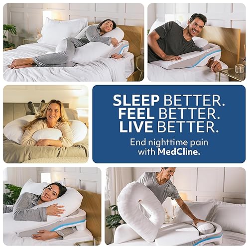 MedCline Shoulder Relief System, Bed Wedge Pillow for Shoulder