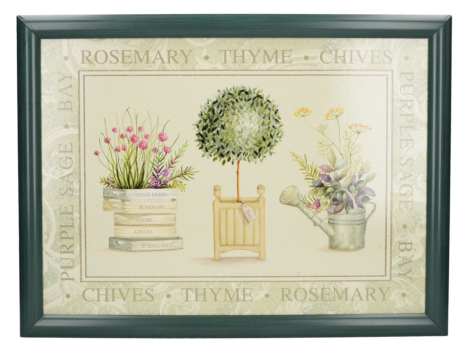 Creative Tops Topiary Lap Tray, Multicolour, 43.5 x 32.5 cm (17 x 12ยพ) โ image 1