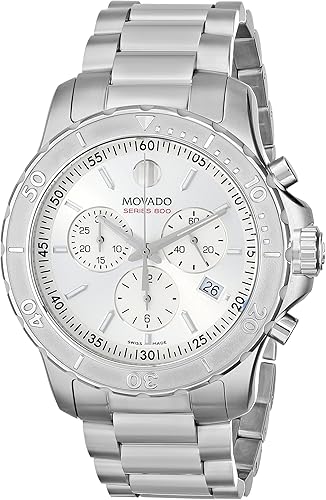 movado watch men's series 800 stainless steel bracelet