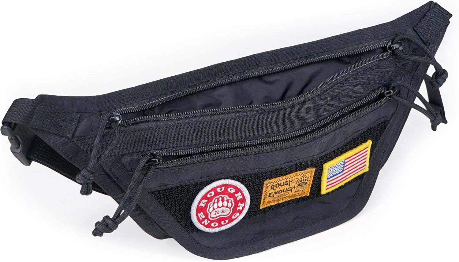 Rough Enough Tactical Slim Fanny Waist Pack Crossbody EDC