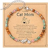 ASKRAIN Cat Mom Gifts for Women Cat Lovers Bracelet