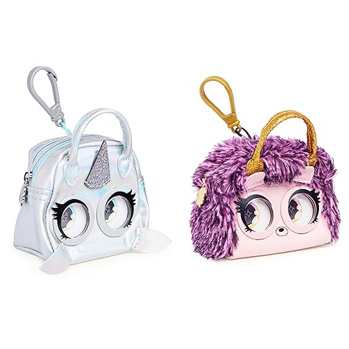 Purse Pets Micros, Edgy Hedgy Hedgehog Narwow Narwhal Mini Purse