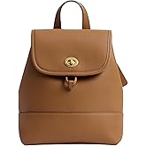 COACH Women's Turnlock Backpack Honey Brown One Size