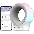 Hubble Eclipse Soother, Kids & Baby Audio Monitor, 7-Color Night Light, Speaker with Calming Music & Sleep Tracks, Baby White Noise Machine, Sleep Trainer with Wi-Fi Connectivity