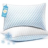 HEYCUZI Pillows Queen Size 2 Pack for Sleeping - Hotel Pillows Premium Down Alternative Bed Cooling Pillow for Side, Back, an