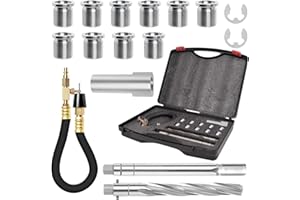 GoYwato Spark Plug Thread Repair Kit 38900 Two Valve Tool Kit w/Foolproof Repair System & 16PCs Spark Plug Removal Tool Compatible w/ 4.6L 5.4L 6.8V-10 Ford Triton Two Valve Engines for Car Repair