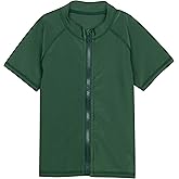 SwimZip UPF 50+ Short Sleeve Rash Guard for Boys' and Girls' - Baby, Toddler, Kids
