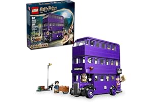 LEGO Harry Potter Knight Bus Adventure - Building Toy for Kids, Boys, and Girls, Ages 8+ - Iconic Bus from Harry Potter and The Prisoner of Azkaban - with 5 Minifigures - Birthday Gift Idea - 76446