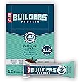CLIF BUILDERS Protein Bars, Chocolate Mint Flavour, 20g of Protein, Prepared in Canada, Gluten Free, No Artificial Sweeteners