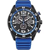 Citizen Men's Eco-Drive Corso Diamond Bezel Watch, Two-Tone Stainless Steel Bracelet Watch, 3 Hand, Date