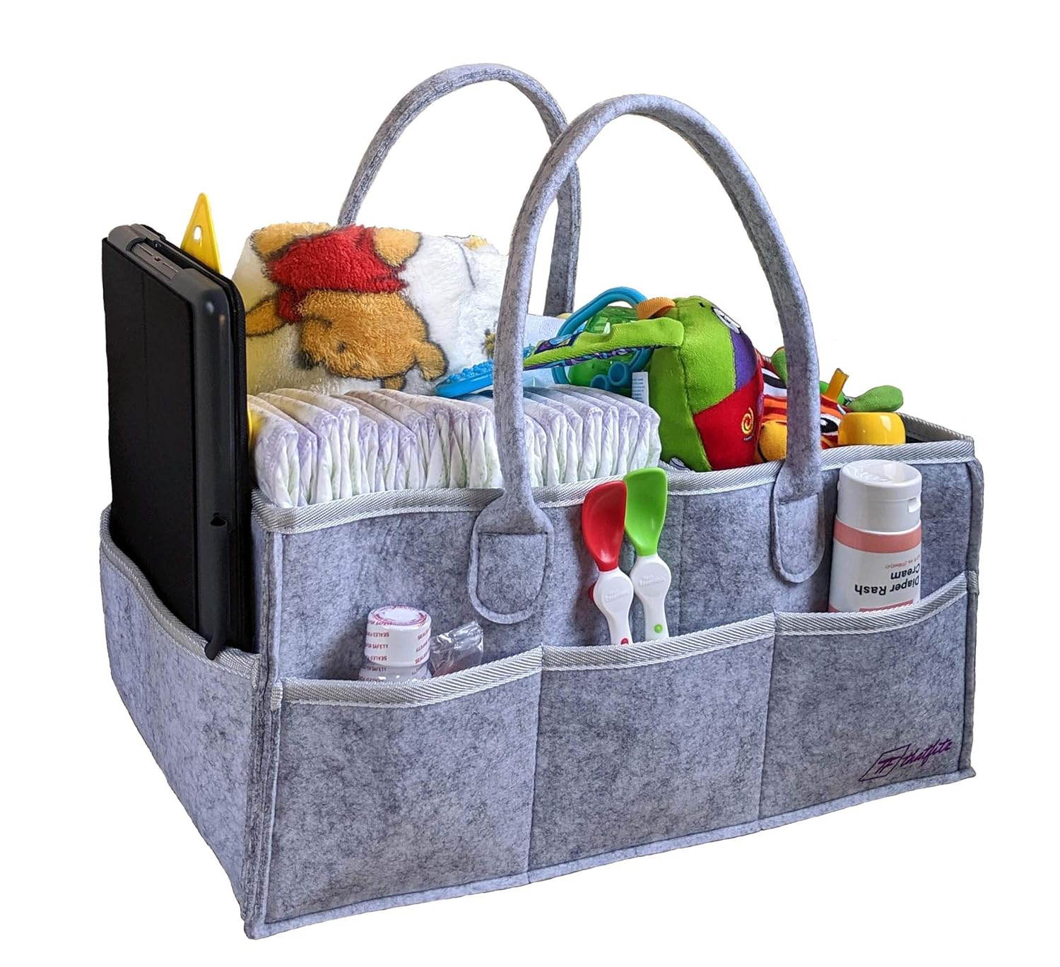 Best Double Shelf Tray End Table With Edging