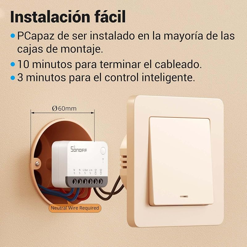 ZBMINI Extreme Zigbee Smart Switch (Neutral Wire Required)