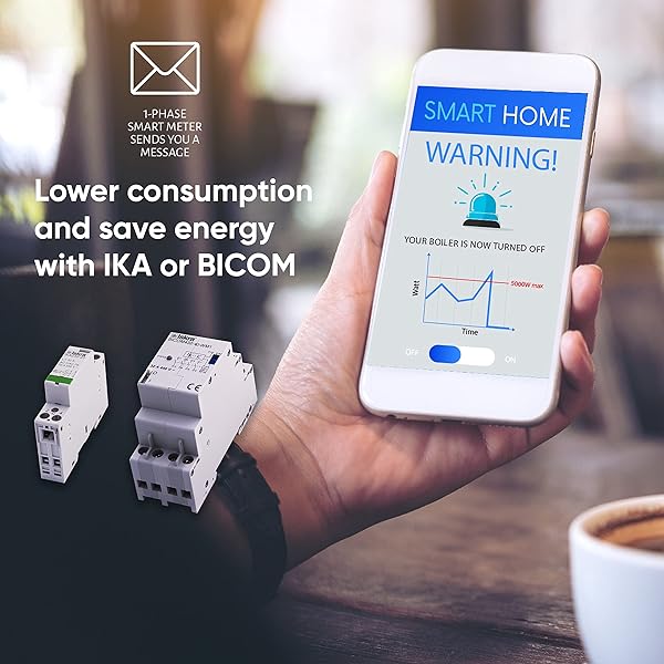 Qubino ZMNHTD1 Smart Meter Z Wave Modul fr Smart Home Rail DIN