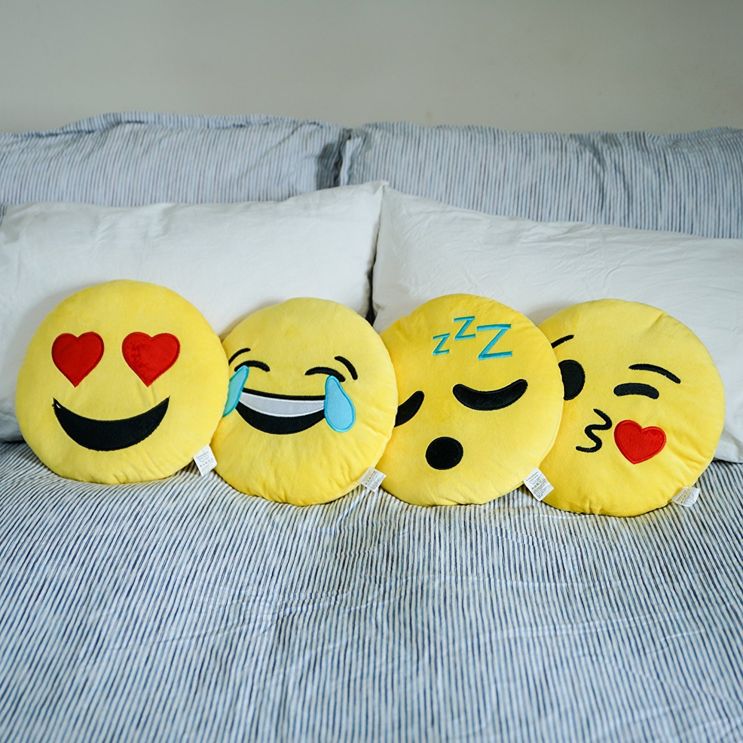 emoji pillow set of 12