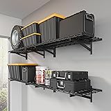 Jusgym 4 Pack Heavy Duty Garage Wall Shelving Set