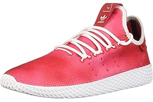ADIDAS ORIGINALS adidas Unisex-Kids PW Tennis HU J,Scarlet/White/White,4 Medium US Big Kid