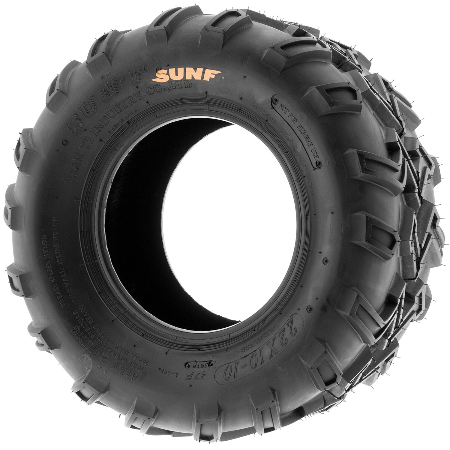 Automotive Set Pair of 2 SunF 24x1110 OffRoad ATV UTV Tires 6 Ply