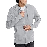 Hanes mens Originals Full-zip Hoodie, Heavyweight Fleece Sweatshirt, Zip-up Hoodie
