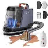 Uwant Carpet Cleaner Machine 18Kpa Portable Carpet Cleaner for Cars Couch, 2in1 Water Tank Upholstery Cleaner, Spot Cleaner with Cleaning Tools, 2.4 Liter Set of 1