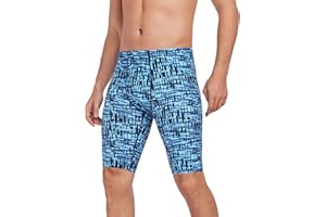 Adoretex Boy's/Men's Printed Pro Athletic Jammer Swimsuit Swim Shorts