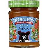 Crofters Organic Apricot Just Fruit Spread, 10 oz