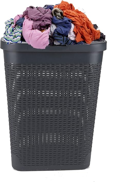 Mind Reader Basket Laundry Hamper 