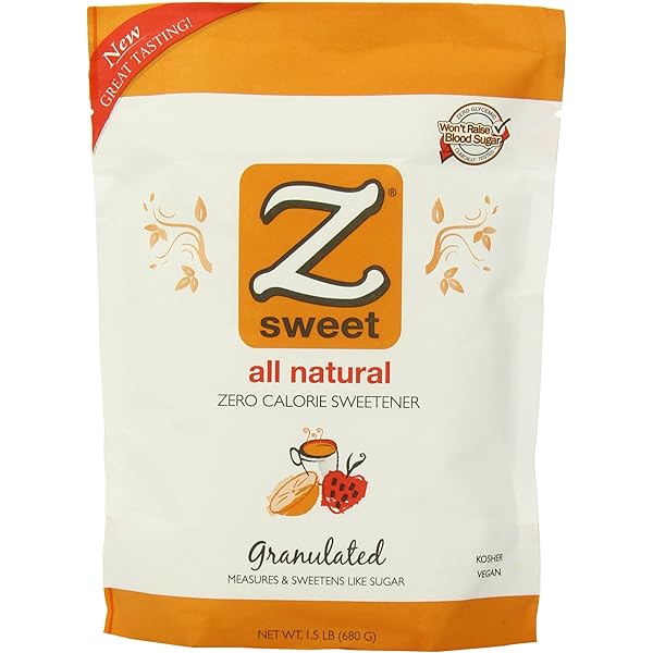 Sweet　s Zsweet® All-Natural Powdered Sugar Substitute - 270g Pouch