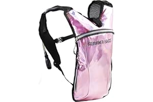 SOJOURNER BAGS Sojourner Rave Hydration Pack - Hydration Backpack - Hydropack with 2L Bladder - Water Backpack for Festivals, Hiking, Running, Biking and More