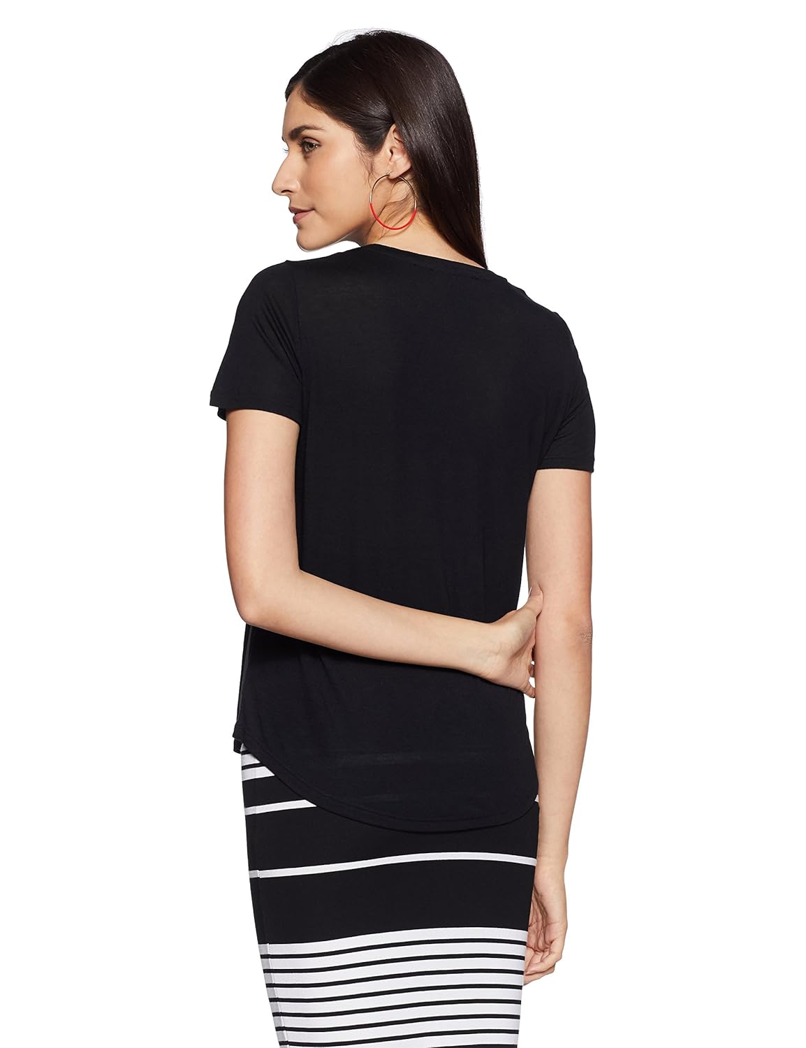 marks & spencer women's plain regular fit t-shirt