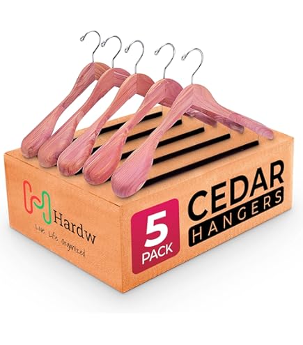 Amazon.com: Setwell Hangers American Made Wooden Clothes Hangers 