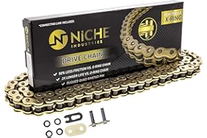 NICHE Gold 530 X-Ring Chain 102 Links with Connecting Master Link