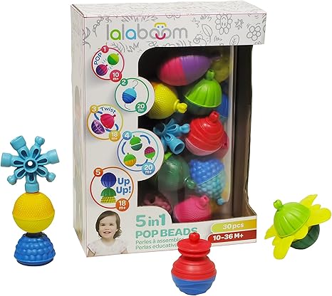 lalaboom 056306 perlas éducatives y sensorial: Amazon.es: Bebé