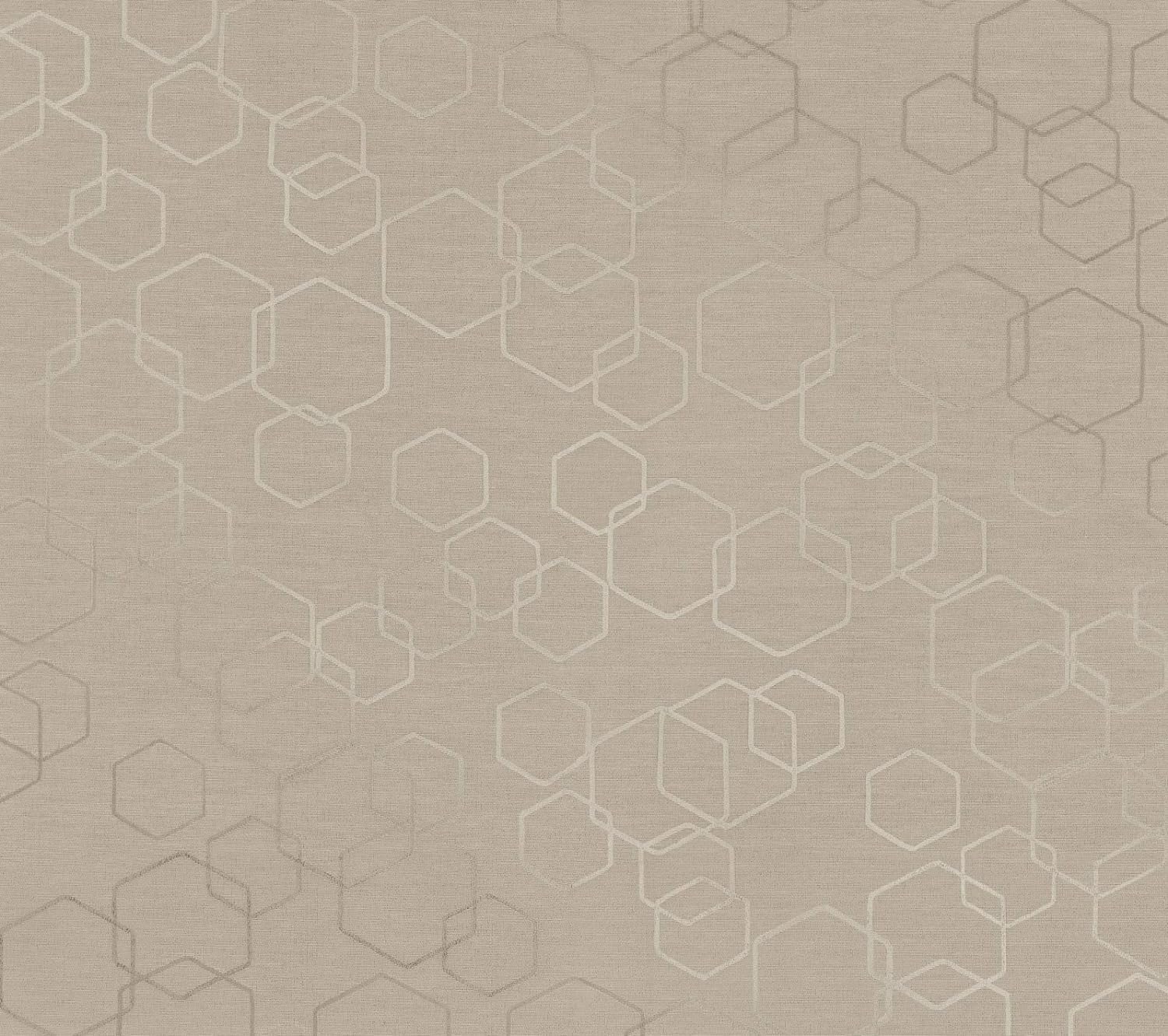 d-c-fix Tablecloth Woven Elegance Beige – Polyester – Washable, Waterproof and Dirt-Repellent – Tablecloth – 160 cm Round