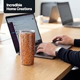 Hemway Copper Holographic Glitter Extra Chunky 130g Shaker view 8