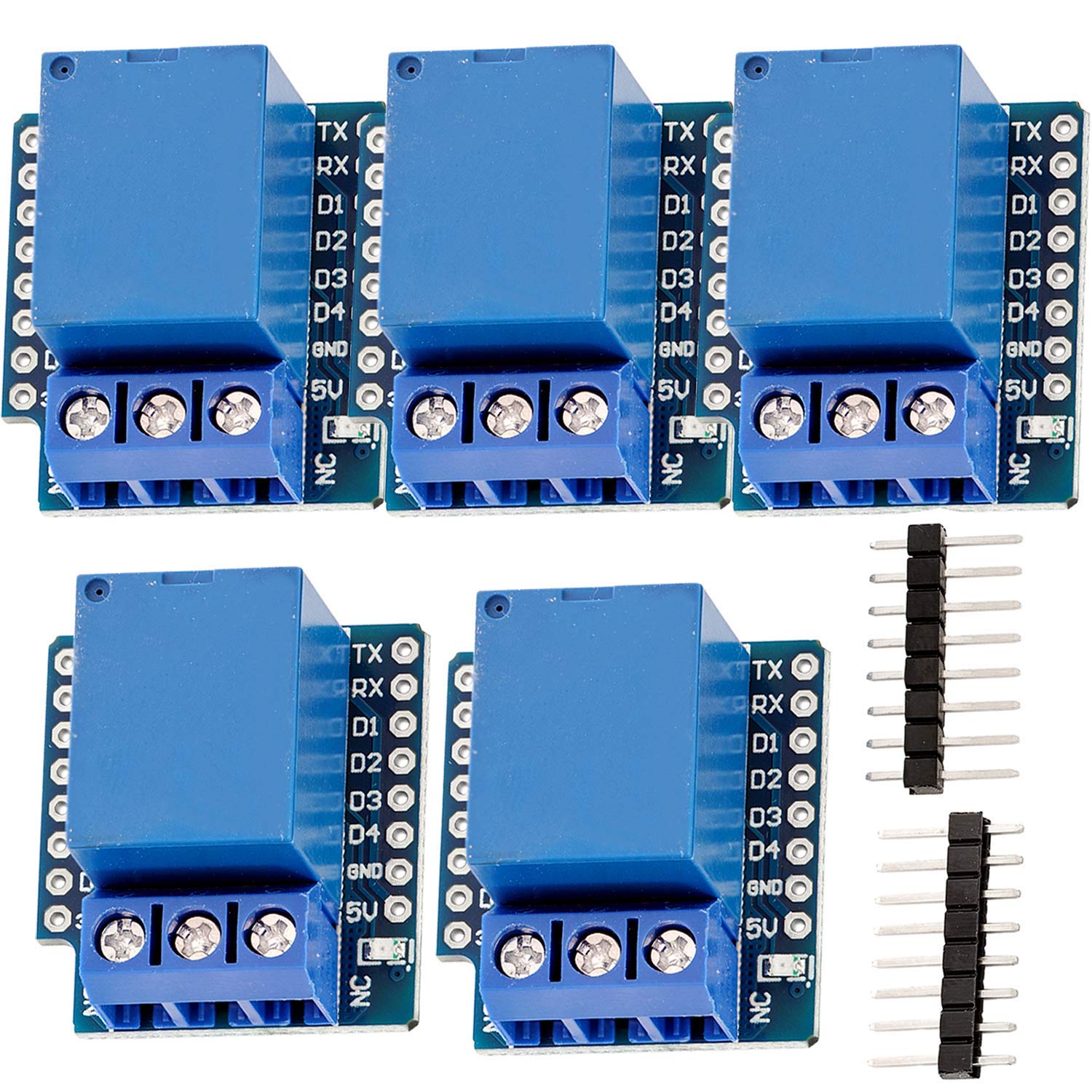 AZDelivery 5 x Relay Shield for D1 Mini Parent