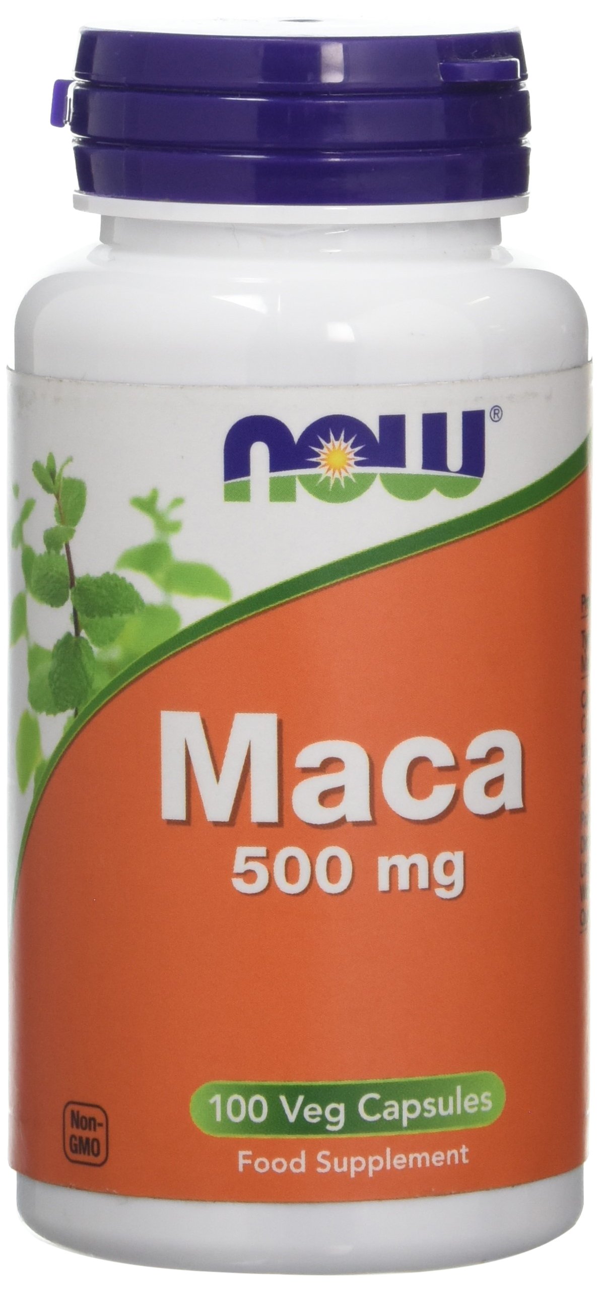 Now Foods Maca Veg Capsules, 500 mg, Pack of 100
