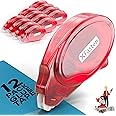 XFasten Adhesive Roller for Scrapbooking, 8mm x 30ft 12-Pack Double Sided Glue Tape Roller Scrapbook Supplies for Adults, Photo Tape for Scrapbooking