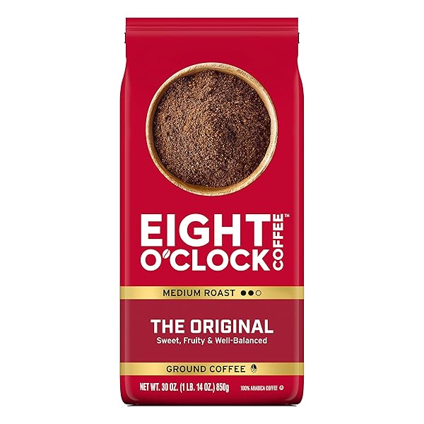 EIGHT O’CLOCK COFFEE THE ORIGINAL, MEDIUM ROAST GROUND...