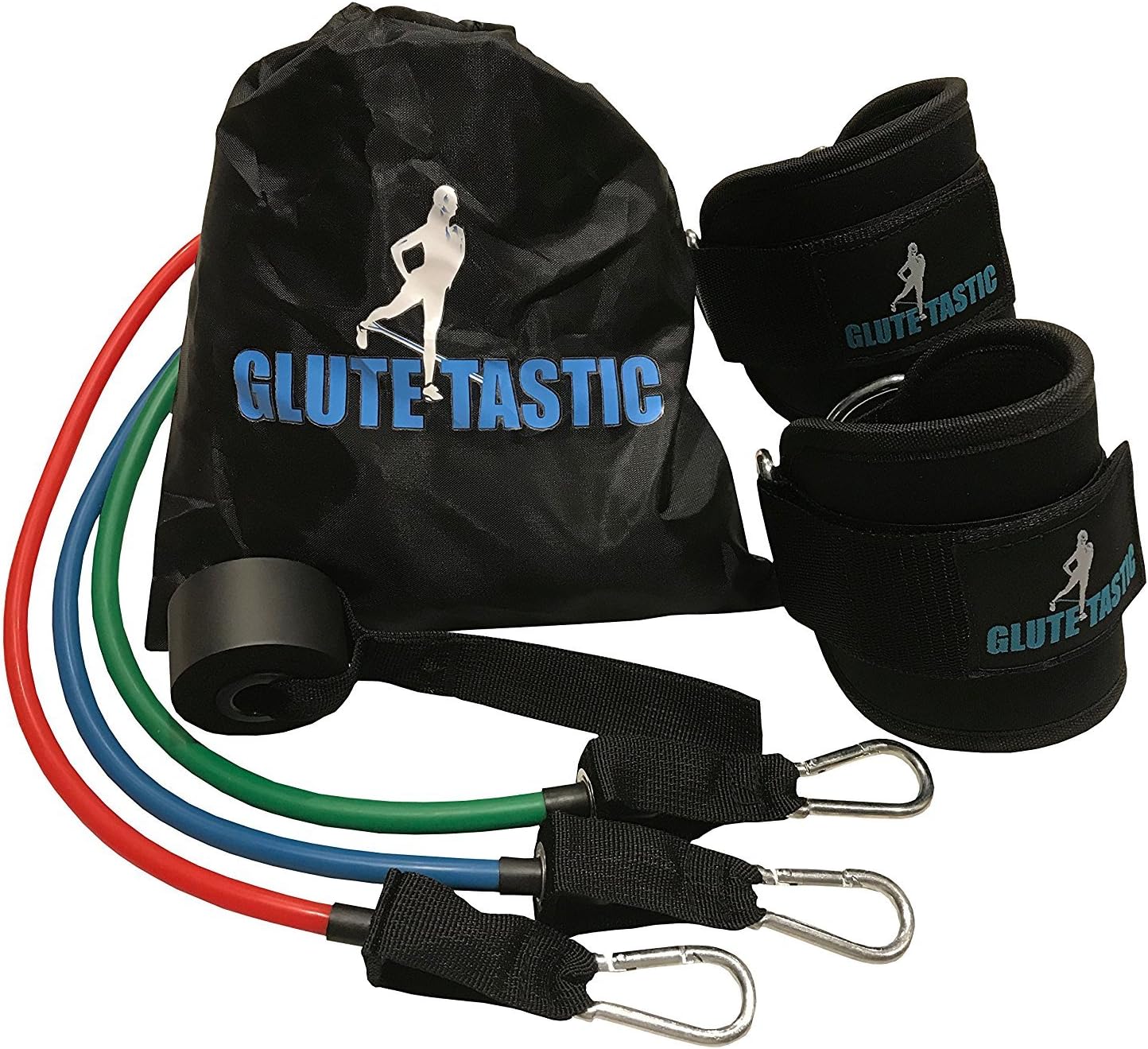 Glute-Tastic - Ankle Kickback Strap with Resistance Bands for Butt & Hip Exercises : Sports & Outdoors