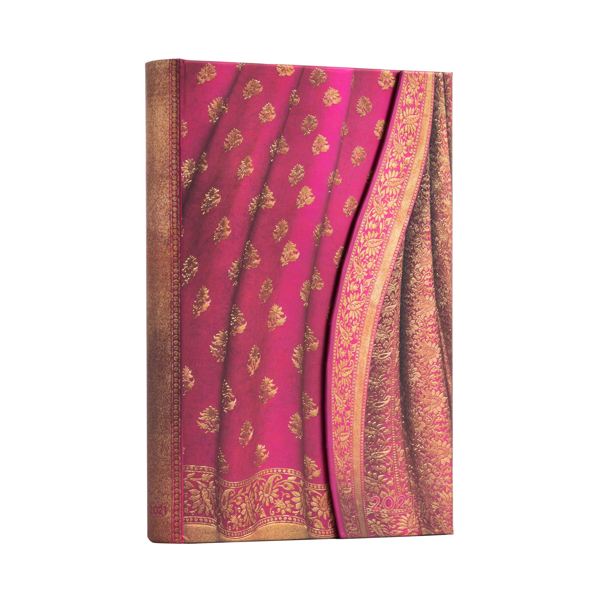Paperblanks 12-Month Calendar 2021 Gulabi Daily Overview Midi (130 × 180 mm), DD6697-2